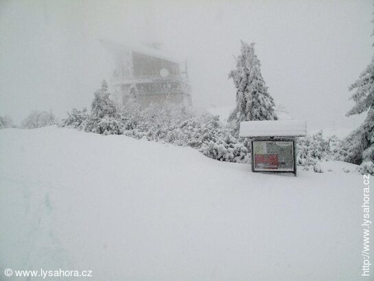 Začátek zimy 15.10.2009